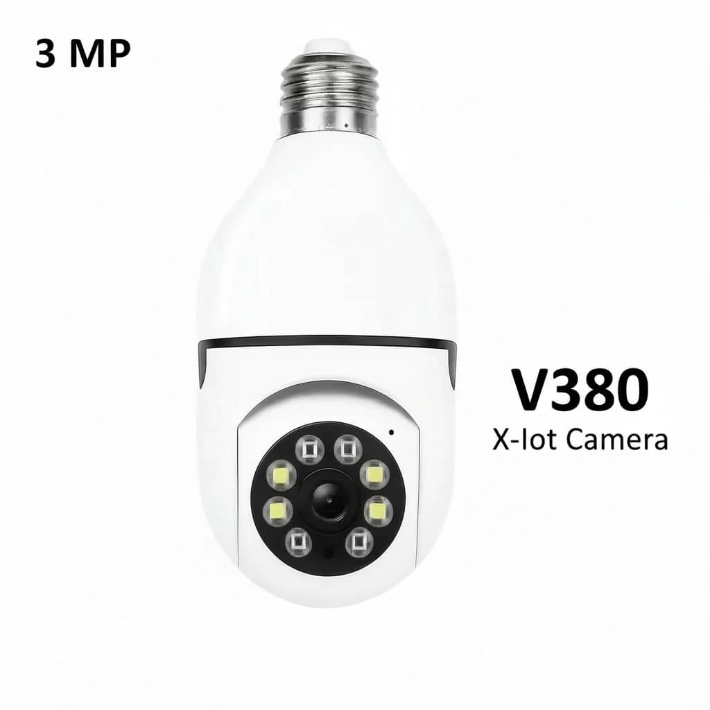 دوربین لامپی چرخشی ۳ مگاپیکسل دوربین لامپی چرخشی ۳ مگاپیکسل