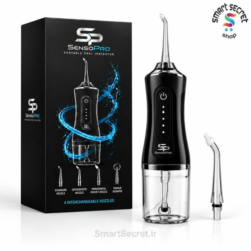 واتر جت دندان مدل SP-W3305 برند سنسو پرو Sensopro واتر جت دندان مدل SP-W3305 برند سنسو پرو Sensopro