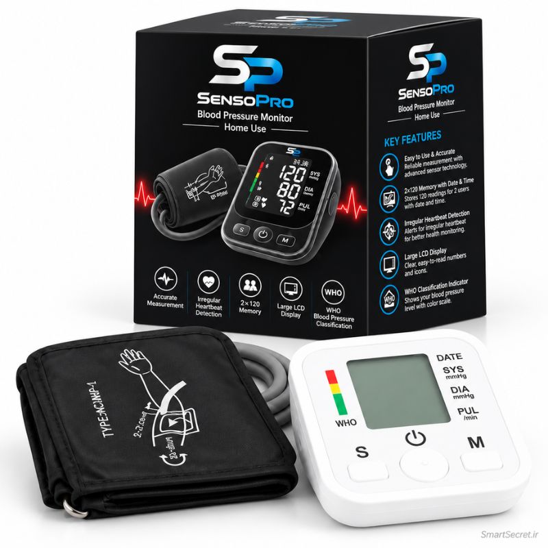 فشار سنج دیجیتال مدل SP-B4402 برند سنسوپرو SensoPro