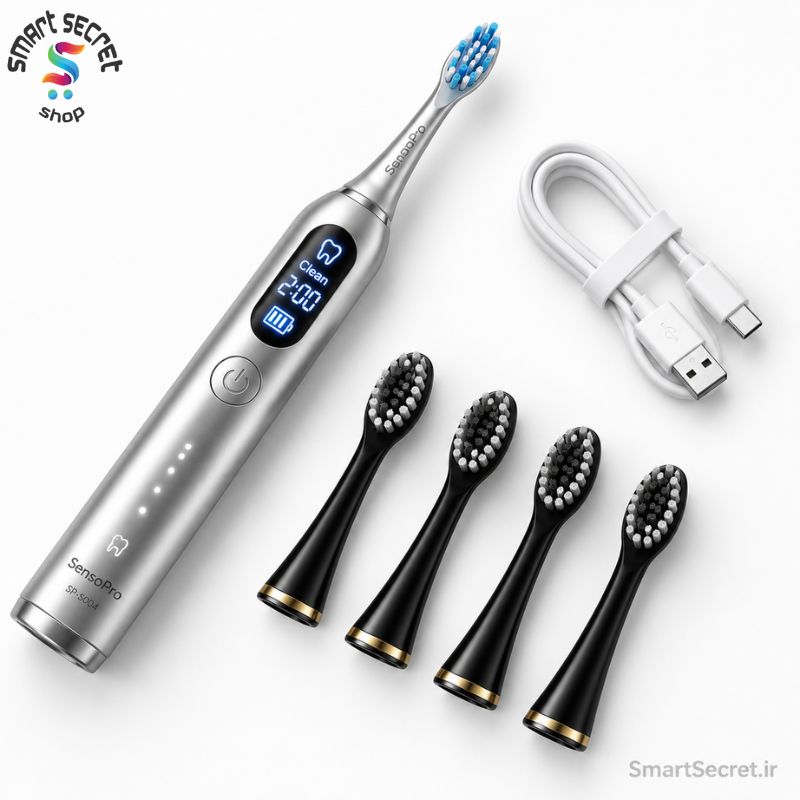 مسواک برقی سونیک مدل SP-S004 برند سنسوپرو SensoPro 1 مسواک برقی سونیک مدل SP-S004