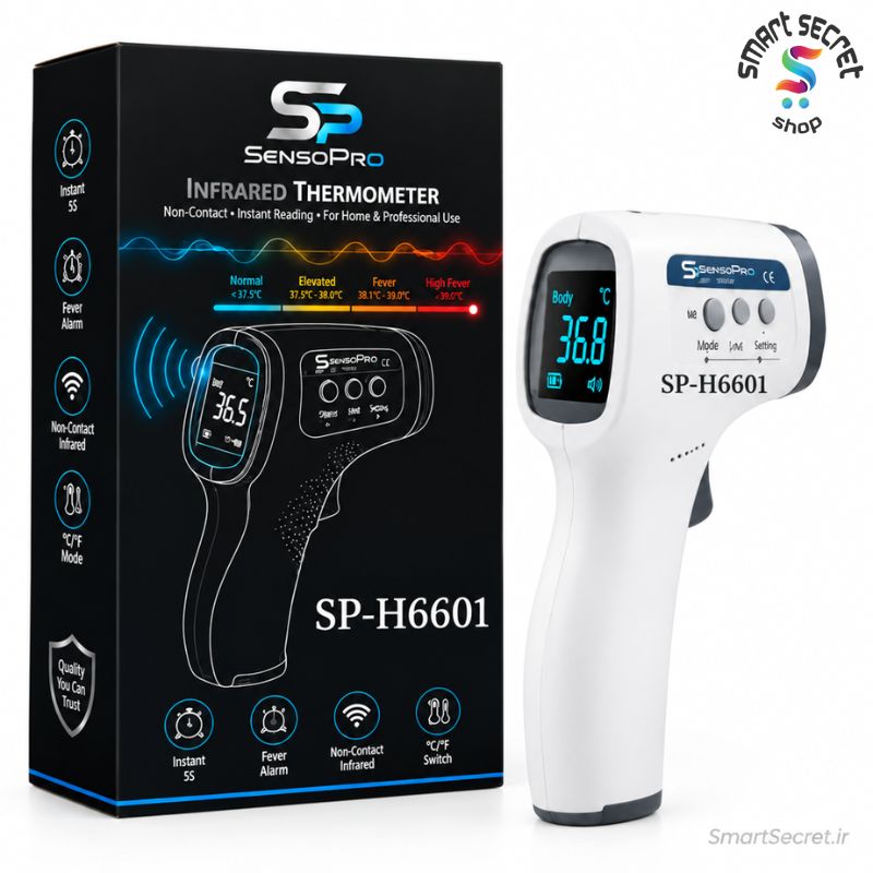 تب سنج لیزری مدل SP-H6601 تب سنج لیزری مدل SP-H6601