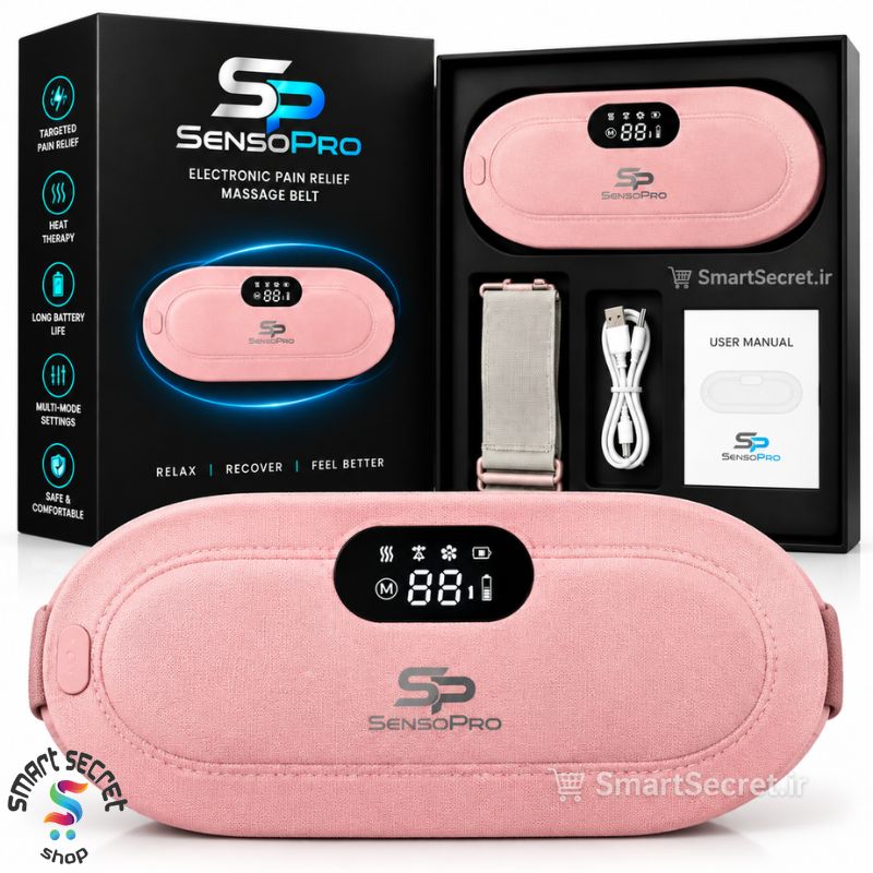 ماساژور شکم قاعدگی مدل SP-GT551 برند سنسوپرو SensoPro 1 ماساژور شکم قاعدگی مدل SP-GT551 برند سنسوپرو SensoPro